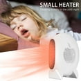 thumbnail image 2 of Space Heater Portable Heater Mini Desk Fan Heater Personal Small Heaters For Bedroom, 2 of 3