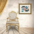 thumbnail image 3 of Auda, Christine 14x12 Gold Ornate Wood Framed with Double Matting Museum Art Print Titled - Geometric Balance, 3 of 4
