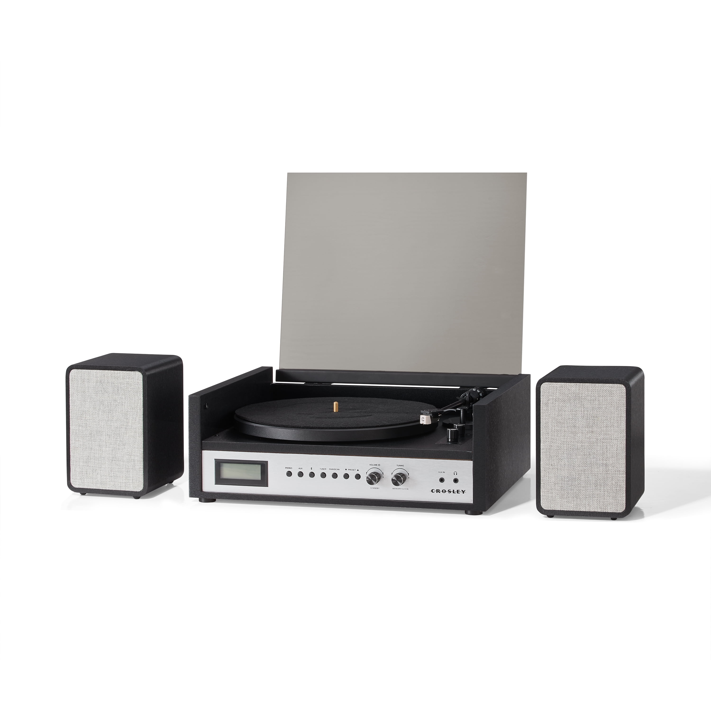 Crosley Coda Vinyl Record Player with Speakers and Wireless