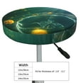 thumbnail image 4 of Balery Jelly Fish Velvet Round Bar Chair Cushion Cover Adjustable, Protects From Scratches And Stains, Soft & Washable Ideal For Wooden And Metal Stools - 13 Inch, 4 of 7