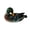 A, variant on Dserhfy Floating Duck Sculpture Resin Duck Statue Garden Pond Pool Decor Floating Duck Outdoor Ornament Gift for Nature Lovers