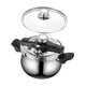 thumbnail image 2 of Olla a presión para enlatar, cocinar guisos, sopas, olla fácil de abrir y cerrar, 7 l, ideal para cocina, camping, hogar familiar. Sin vaporizador, 2 of 9