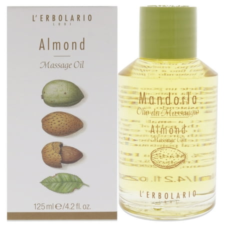 L Erbolario Almond Massage Oil Scented Body Massage Oil 4.2 oz