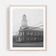 thumbnail image 2 of St Armand Supervisor's Office 02 B&W - New York Photography Black and White Architecture Vintage Rural Street Photography Cityscape Unframed Wall Art Print 18 x 24 inches, 2 of 13