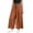 Brown, variant on Tnhcen Women’s Wide-Leg Drawstring Pants - Stretchy Casual Trousers Loose Fit Wide Leg Pants for Women S-3XL Lightweight Yoga Pants for All Seasons
