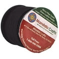 thumbnail image 3 of Mandala Crafts 100 Yards 2.65mm Wide Jewelry Making Flat Micro Fiber Lace Faux Suede Leather Cord, 3 of 32