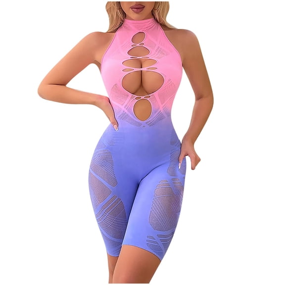 Womens Fashion Lingerie For Women Plus Size Naughty Lingerie Deep V Teddy Babydoll Sexy Lace Bodysuit