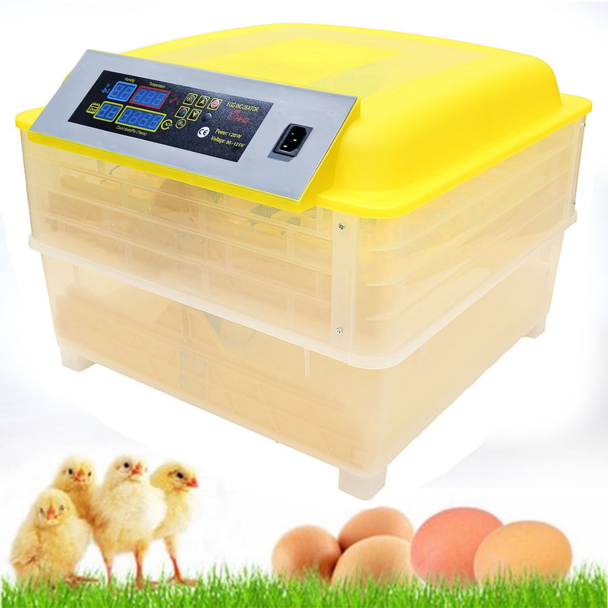 Details about   220V Mini Home Pet Poultry Egg Incubator Temperature Control Chicken Hatcher 