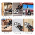 thumbnail image 1 of Angle Grinder Adapters Stainless Steel Grinding Woodworking Converters Milling Metal Wood Opening Crafting Head Attachments Set M14, 1 of 7
