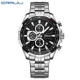 thumbnail image 4 of CRRJU Men Watch Top Brand Luxury Sports Quartz Mens Watches Full Steel Luminous Waterproof Chronograph Wristwatch Men Relogio, 4 of 5