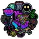 thumbnail image 1 of 50 Pcs Stickers, Graffiti Stickers, Neon Graffiti Laptop Stickers, Waterproof Sticker Packs, for Bicycles, 1 of 5