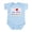 Sky Blue, variant on CafePress - I LOVE MAH JONG Infant Bodysuit - Baby Light Bodysuit, Size Newborn - 24 Months