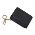 thumbnail image 1 of Women's Slim Front Pocket Wallet Card Holder Credit Card Holder with Key Ring, 1 of 5