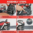 thumbnail image 6 of Floseru 58 cc Gas Powered Chainsaw, 20 in Quick-Switch Bars – 550 ml Fuel Tanks, Automatic Chain Oiler, Centrifugal Air Filter, Quick Start, Inertial Chain Brake, 6 of 7