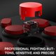 thumbnail image 4 of Controlador Joystick Conexión 3 Modos para PS4/PS3/Xbox One/Switch ( ) Rojo, 4 of 8