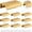 Gold, variant on Trianu 10Pcs Modern Finger Edge Pulls, Aluminum Hidden Tab Pull Handles Black Concealed Finger Drawer Handles for Cabinet, Kitchen, Closet, Wardrobe, Door (80mm/ 3.15inch, Champagne Gold)