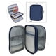 thumbnail image 3 of Estuche organizador portátil Hugo para Agujas de tejer ganchos de ganchillo Azul, 3 of 7