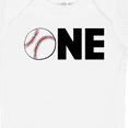 thumbnail image 4 of Inktastic One- Baseball First Birthday Boys or Girls Baby Bodysuit, 4 of 5