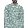 thumbnail image 4 of Atasi Long Sleeve Kurta Printed Button Down Asymmetric Designer Kurta For Boys, 4 of 5