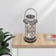 thumbnail image 4 of Linternas decorativas Colgantes de metal Marroquí Decorativo LED Luces de hadas Linterna para patio, decoración para hogar y bodas, interior Estilo 2 Baoblaze Linterna de interior, 4 of 8