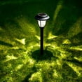thumbnail image 4 of Beautynvta Solar Pathway Lights, Outdoor Waterproof Solar Lights, LED Solar Garden Lights Landscape Lighting for Yard Garden Walkway Driveway, 15.6" H, Black, 4 of 9