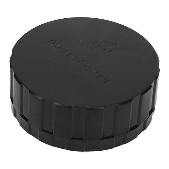 Dental Veneer Box,Denture Veneer Processing Box Round Dental Veneer Box Black Dental Veneer Box Stylish and Modern