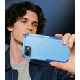 thumbnail image 7 of Diverbox for iPhone 16e Case [Compatible with MagSafe] [Shockproof] [Dropproof] [with Screen Protector ] Heavy Duty Protection Phone Case Cover for Apple iPhone 16e 2025 6.1 inch(Blue), 7 of 7