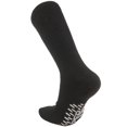 thumbnail image 5 of USBingoshop 3 Pairs Mens Non Slip Physicians Approved Grip Cotton Hospital Crew Diabetic Socks Black, 5 of 6