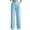 Sky Blue, variant on Bxsruta Women's High Waisted Wide Leg Pants Pleated Front Work Trousers Business Casual Office Bottoms