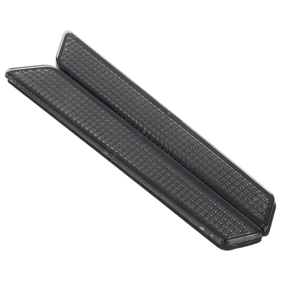 LOLIPPYY 1Pair Weather Resistant Grey Reflector Inserts for Saddle Bag Motorcycle Accessories