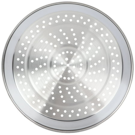 

Homemaxs Stainless Steel Steaming Dish with Holes Thick Steamer Rack Food Plate Cookware (for 30cm Wok)