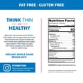 thumbnail image 2 of Suzie's Organic Brown Rice Cake Thins|12 Pack|Unsalted Sodium Free|USDA Organic, NON-GMO, Fat-Free, Sugar-Free, Gluten-Free|Low-Calorie Snack-16 Calories Per Slice|Bread & Cracker Replacement, 2 of 6