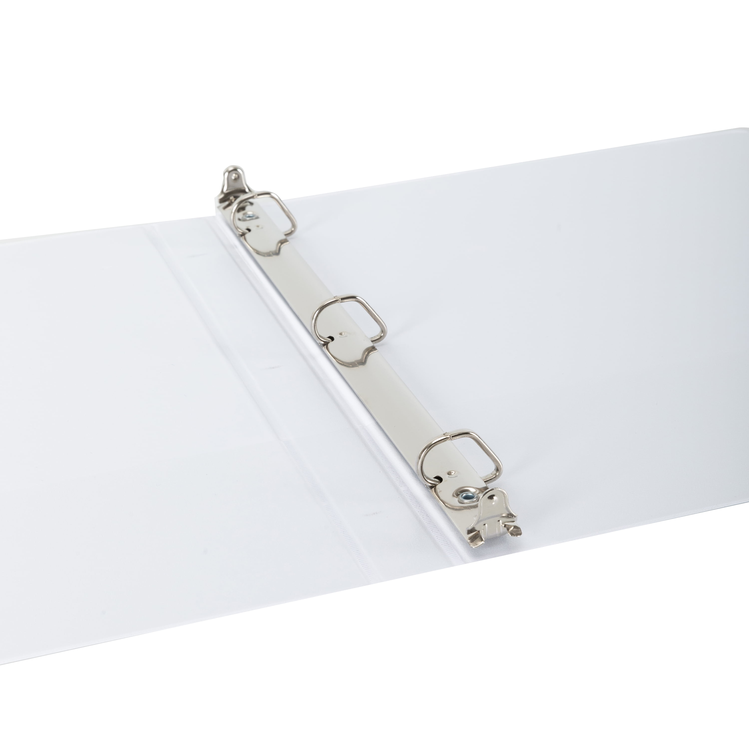 Pen+Gear Durable View 1/2 in D-Ring Binder, White