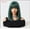 Dark green wl1212-1, variant on European and American Cross-Border Natural Fashion Breathable Full Bangs White Short Straight Bob Wig Full Head Hairstyle Wigs