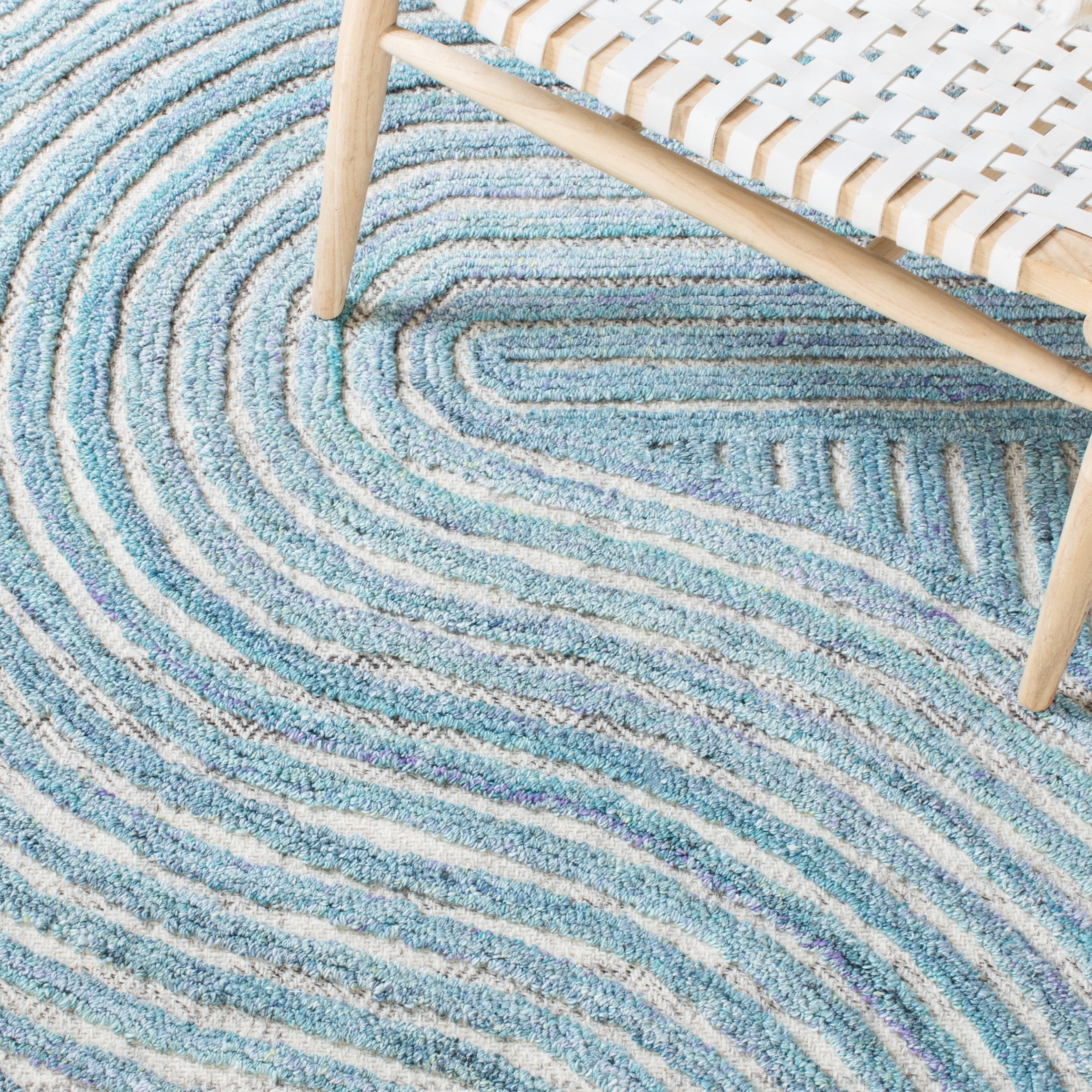 SAFAVIEH Southampton Landen Abstract Area Rug, Blue, 3' x 5'