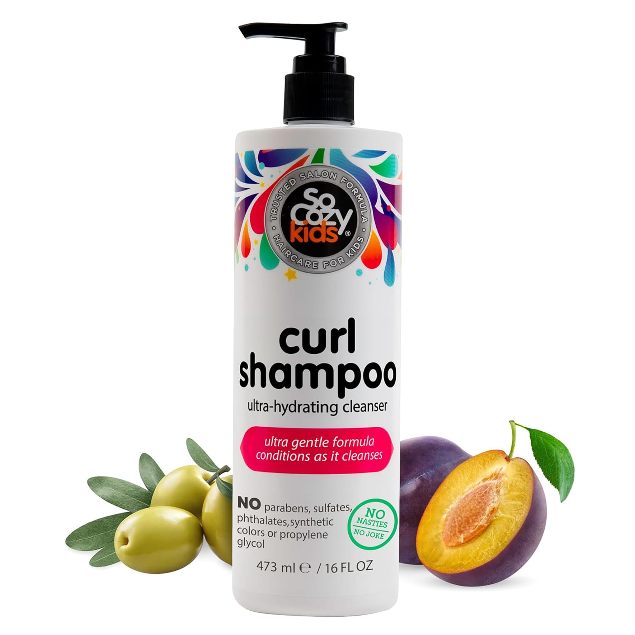 SoCozy Curl Shampoo, 16oz