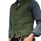 thumbnail image 3 of Chaleco de hombre primavera y otoño Casual versión coreana moda nueva Slim Fit abrigo de una botonadura chaleco camiseta sin mangas, 3 of 5
