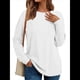 thumbnail image 1 of Tops de Larga para Mujer, Holgados, Bonitos, Gruesos, para Otoño e Invierno, Ropa de Crucero A XL, 1 of 9