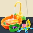 thumbnail image 3 of Vogacara Deje que la imaginación del niño se dispare con el juego de cocina para niños Wash Up Juegos de cocina para lavar juegos de rol Juegos de imaginación Azul, 3 of 6