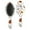 Halloween Colorful Halloween, variant on Halloween Colorful Spider Web Pattern Hair Brush,Girls Detangling Hair Brush,Glide Through Tangles with Ease for Wet & Dry Hair,8.8"X2.8"