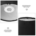 thumbnail image 3 of OULII Decorative Lamp Cover for Wall Lamp Velour Cloth Black 1Pc, 3 of 8