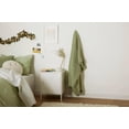 thumbnail image 2 of Bouclair Sage Kyra Plush Throw, 2 of 10
