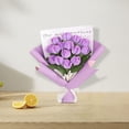 thumbnail image 4 of DIY Tulip Bouquet Kit, Handmade Twisted Stick Flower Making Set, Craft Kit for Adults and Kids, Homemade Floral Arrangement Supplies for Home Decor and Gift Giving（B), 4 of 5