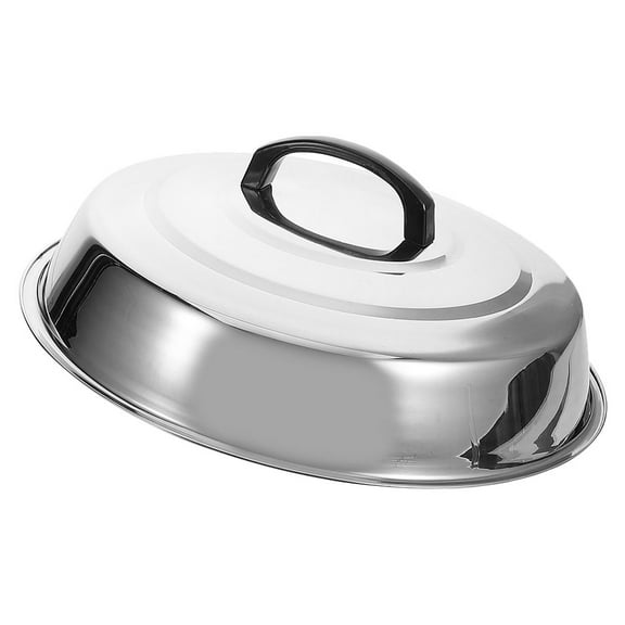 HOMEMAXS Stainless Steel Cheese Melting Dome Round Basting Cover Basting Griddle Cover Griddle Accessories For Bbq And Camping