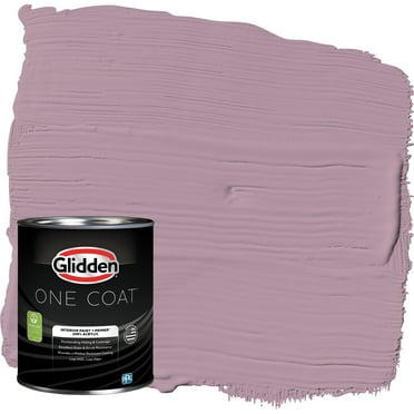 Glidden One Coat Interior Paint and Primer, Ashberry / Purple, 1 Quart, Eggshell