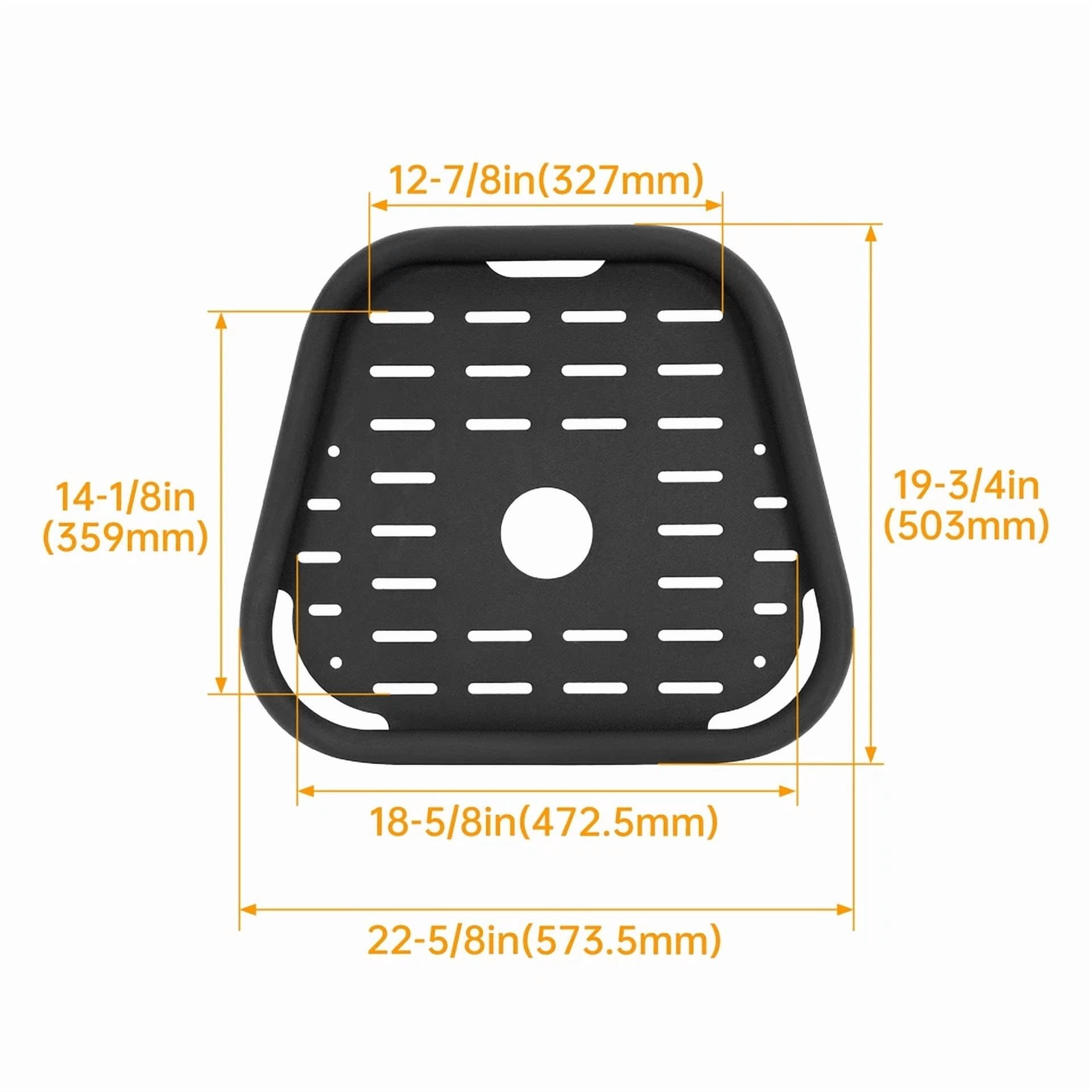 Kojem Spare Tire Molle Panel for Jeep Wrangler 1987-2018 & Ford Bronco 2021-2025 2/4-Door