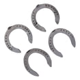 thumbnail image 3 of Herraduras Ligeras de aleación de Aluminio de 4 Piezas para Montar a Caballo Accesorio Duradero y Confiable para Granja de Hipódromo ANGGREK  Otros, 3 of 8