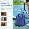 thumbnail image 4 of MasteelfCA 3pcs Multi-function Basketball Bags Drawstring Volleyball Bags Soccer Backpacks, 4 of 7