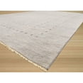thumbnail image 3 of EORC Gray Handmade Wool Transitional Lori Baft Rug, 9' x 12', 3 of 3