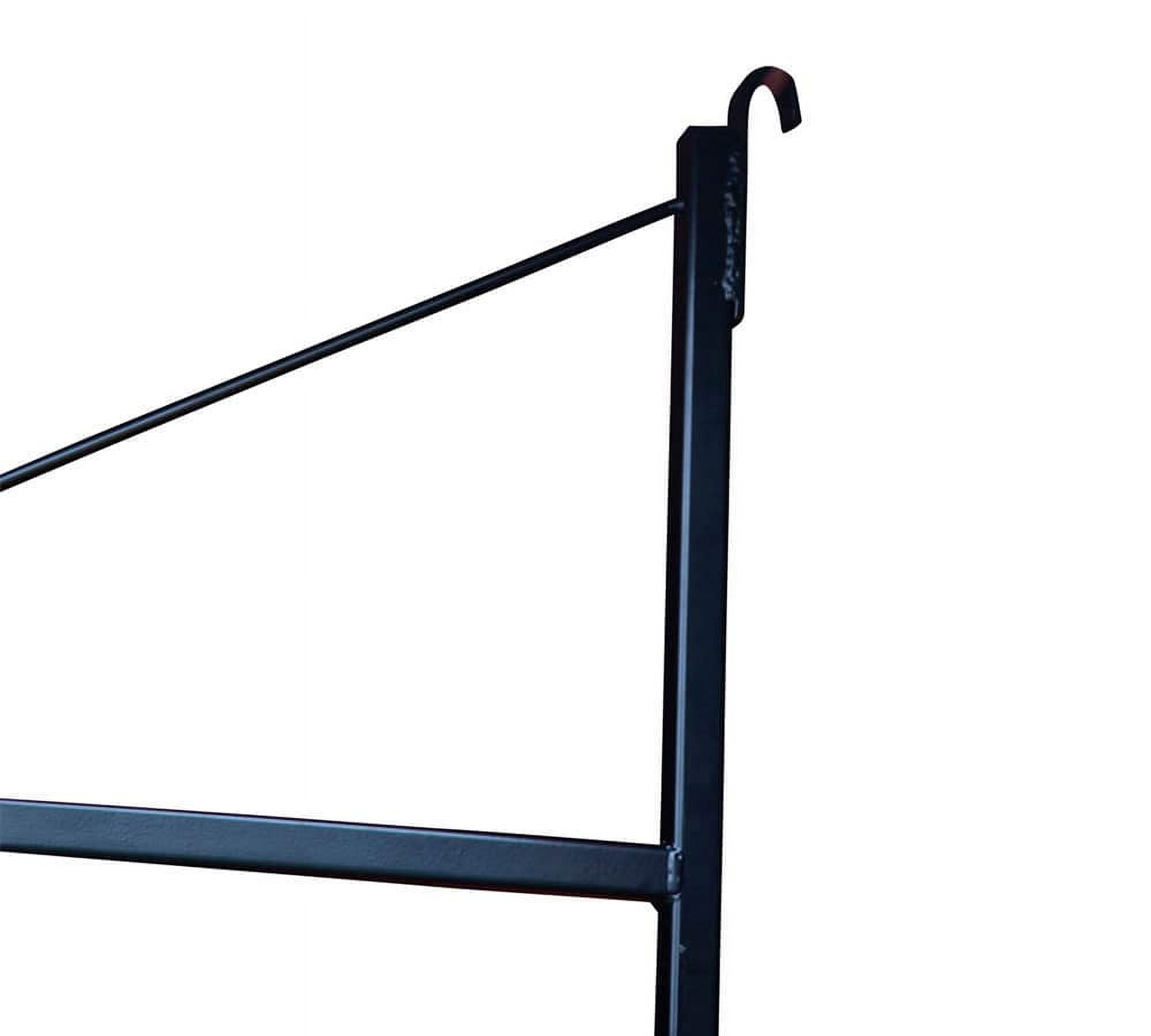(8 Pack) Cargo Shipping Container Shelving Bracket, 3 Levels, 24" (D) x 60" (H)